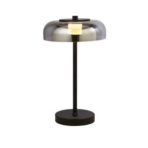 frisbee-led-table-lamp-matt-black-smoked-glass