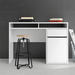 frosk-computer-desk-1-door-1-drawer-white