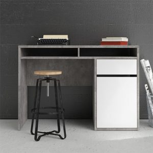 frosk-computer-desk-1-door-1-drawer-white-grey