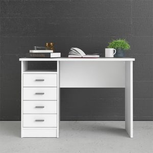 frosk-computer-desk-4-drawers-white