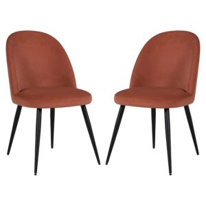 gabbier-coral-velvet-dining-chairs-black-legs-pair