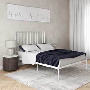 galdesa-modern-metal-double-bed-white