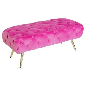 galen-fabric-dining-bench-pink-gold-metal-legs