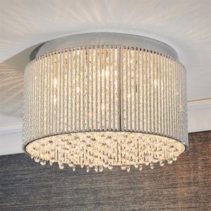 galina-10-lights-flush-ceiling-light-polished-chrome