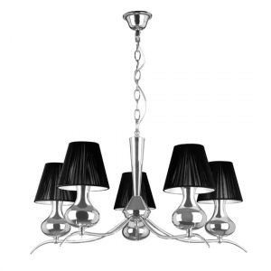 gemosta-5-arm-black-shade-pendant-light-chrome