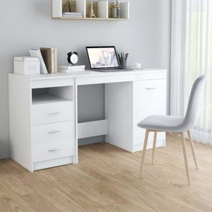 giolla-wooden-computer-desk-1-door-3-drawers-white