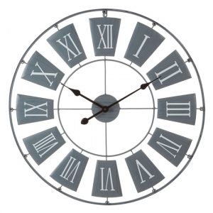 givoa-large-metal-contemporary-wall-clock-grey