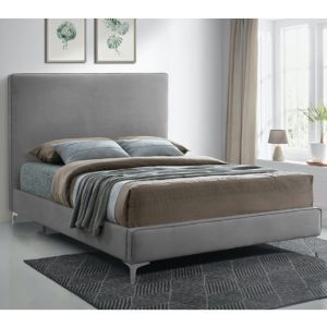 glenmoore-plush-velvet-double-bed-steel