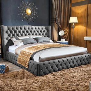 greeley-plush-velvet-double-bed-grey