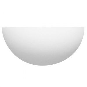 gypsum-half-oval-plaster-wall-light-white