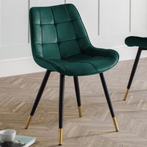 hadid-velvet-dining-chair-green-black-metal-legs