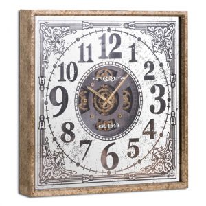halima-mirrored-wall-clock-gold-moving-mechanism