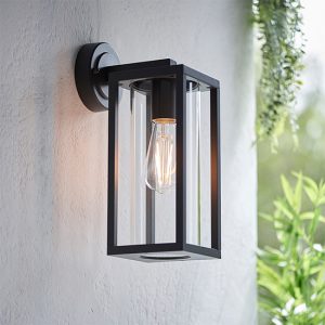 hamden-clear-glass-wall-light-textured-black