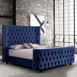 hammond-plush-velvet-double-bed-blue