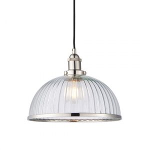 hansen-1-light-ribbed-glass-pendant-light-bright-nickel