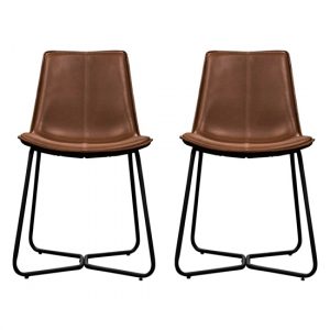 hawker-brown-leather-dining-chairs-metal-base-pair