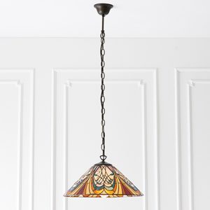 hector-medium-tiffany-glass-pendant-light-dark-bronze