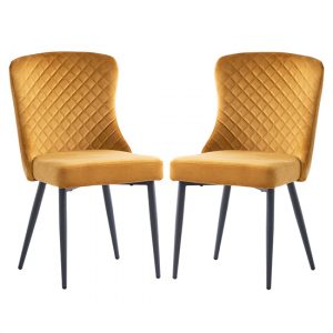 helmi-antique-gold-velvet-dining-chair-black-legs-pair