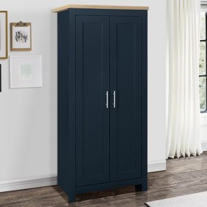 highgate-wardrobe-2-doors-navy-blue-oak