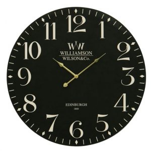 hista-classical-wooden-wall-clock-black