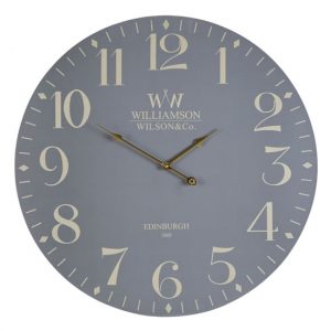 hista-classical-wooden-wall-clock-grey