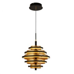 hive-wall-hung-5-led-pendant-light-black-gold-leaf