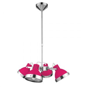 hixo-round-4-metal-shades-pendant-light-pink-chrome