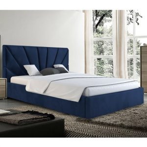 hixson-plush-velvet-double-bed-blue