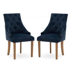 hobs-blue-velvet-dining-chairs-wooden-legs-pair
