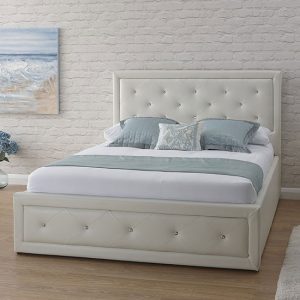 hollywood-faux-leather-double-bed-white