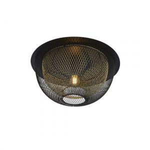 honeycomb-ceiling-light-black-outer-gold-inner