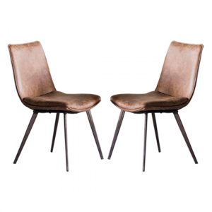 honks-brown-faux-leather-dining-chairs-a-pair