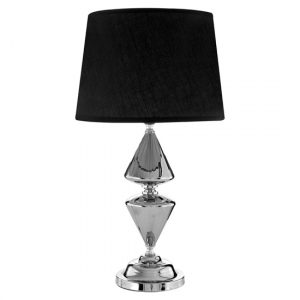 honorus-black-fabric-shade-table-lamp-chrome-glass-base1