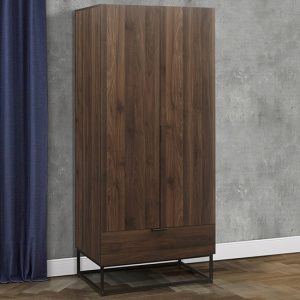 houston-wardrobe-2-doors-1-drawer-walnut