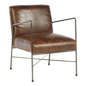 hoxman-faux-leather-dining-chair-brown