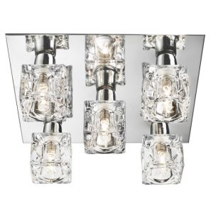 ice-cube-led-5-lights-flush-ceiling-light-chrome