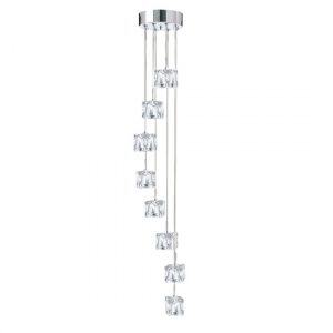 ice-cube-led-8-lights-multi-drop-pendant-light-chrome