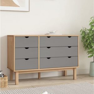 ieva-solid-pine-wide-chest-of-6-drawers-brown-grey
