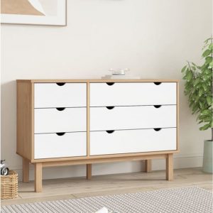 ieva-solid-pine-wide-chest-of-6-drawers-brown-white