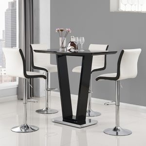 ilko-high-gloss-bar-table-black-4-ritz-white-black-stool