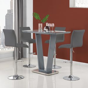 ilko-high-gloss-bar-table-grey-4-ripple-grey-stools