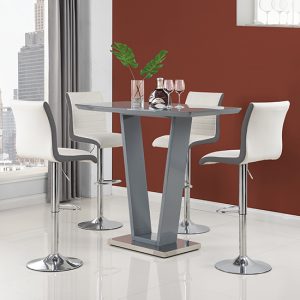 ilko-high-gloss-bar-table-grey-4-ritz-white-grey-stools