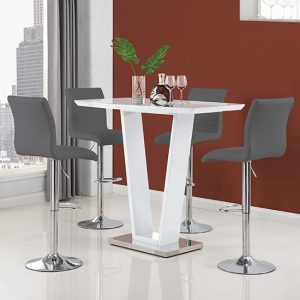 ilko-high-gloss-bar-table-white-4-ripple-grey-stools
