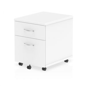 impulse-wooden-2-drawers-mobile-pedestal-white