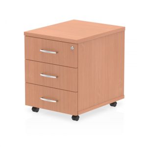 impulse-wooden-3-drawers-mobile-pedestal-beech
