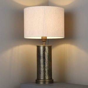 indara-natural-linen-shade-table-lamp-hammered-bronze