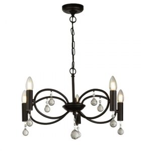 infinity-5-pendant-light-matt-black-crystal-glass-detail