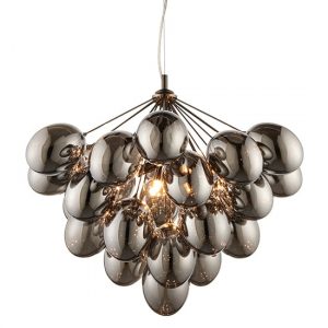 infinity-6-lights-electro-glass-pendant-light-black-chrome