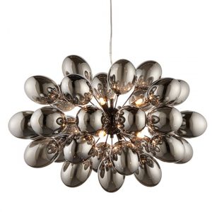 infinity-8-lights-electro-glass-pendant-light-black-chrome
