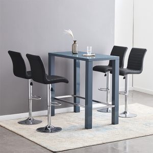 jam-grey-gloss-glass-bar-table-4-ripple-black-stools